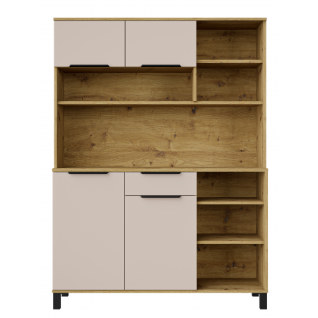 Bufet 120 cm kredens SALLY kaszmir / artisan